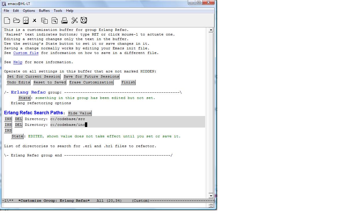 customizing Wrangler behaviour in Emacs